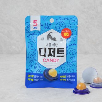 MOLLY'S 너를위한디저트 고양이 캔디 5P 치킨맛