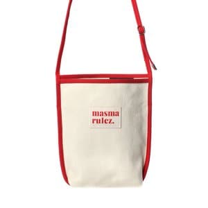 마스마룰즈 Judo flat eco bag_Red