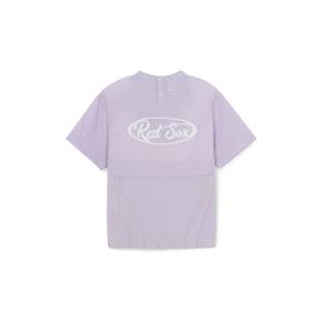 MLB 키즈 아웃도어 베이직 우븐 티셔츠세트 보스턴 레드삭스 LAVENDER 7AS1B0763 43LDS