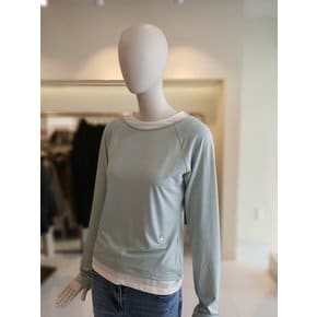 [여주점] 씨씨콜렉트 라운드넥배색레이어드티셔츠 E261psm104
