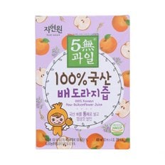 5無 100% 국산 배도라지즙 400ml (100mlx4)