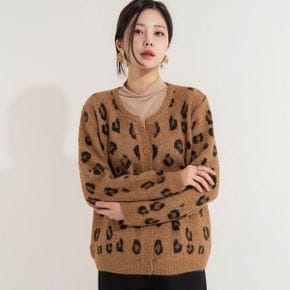 제니크 레오파드 라운드 가디건_P439020257