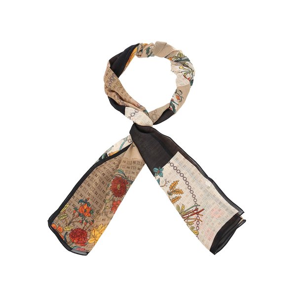 울 실크 스카프_MEWXFYZ8323