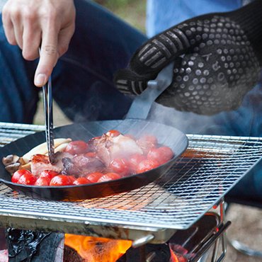 이고진 써보리 단열 장갑 캠핑 바베큐 BBQ 방열 내열 화로대