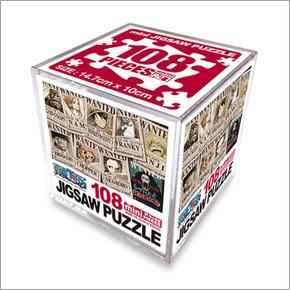 원피스 직소퍼즐 108PCS 미니 CUBE 뉴현상수배