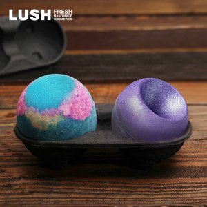 LUSH [백화점]황홀한 우주 입욕 세트 (가디스 + 인터갈락틱 + 배쓰 밤 2구 트레이)