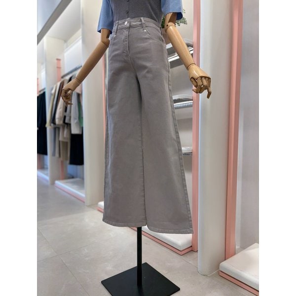 [여주점] 여성 와이드 컬러 데님 팬츠(ITQ4DPT810A)