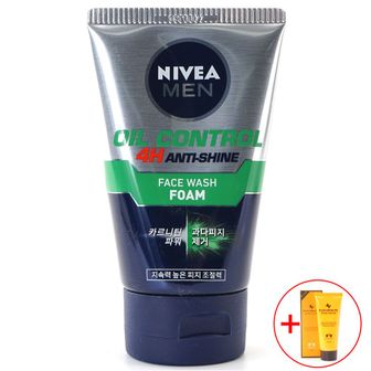  얼굴세안 포맨 100g 클렌징폼 NIVEA 지성피부 페이스