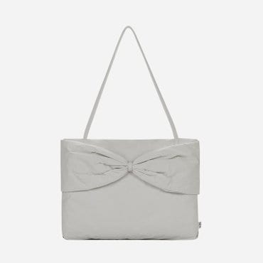 KWANI My Dear Bow Bow Tote Sleek Dove