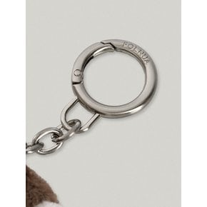 FOLLY KEYRING (BROWN)