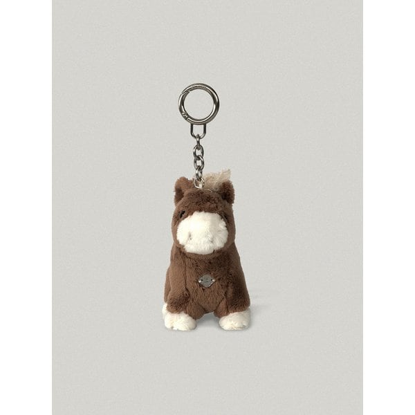 FOLLY KEYRING  [BROWN]