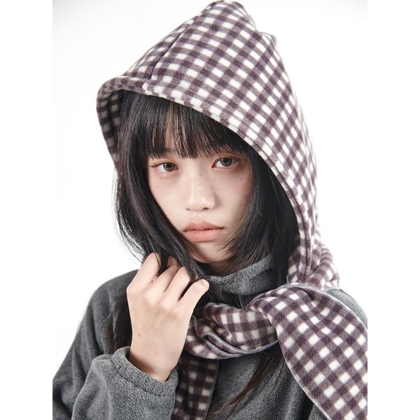 Fleece Hooded Muffler (2 Colors)