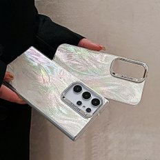 갤럭시 s24 s23 s22 울트라 특이한 홀로그램 오로라 디자인스킨 글리터 젤리 슬림 핸드폰 케이스
