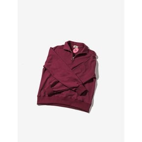 매니악 골프_ 하프 집업 스웻 버건디 Half Zip-up Sweat BURGUNDY