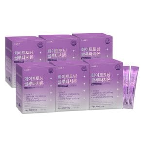 바른 화이트토닝 글루타치온 1000mg 글루타티온 4g x 30포, 6박스