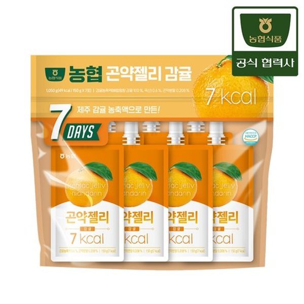 곤약젤리 감귤 150gx7팩