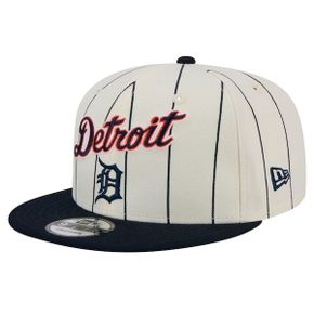 [해외] 1108953 뉴에라 모자 MLB [디트로이트 타이거스] Jersey Pinstripe 9FIFTY Snapback Hat