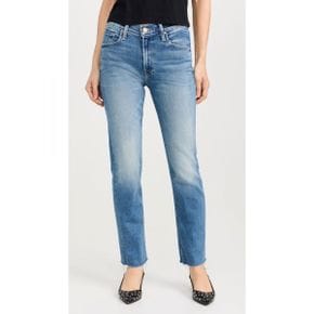 4962013 MOTHER The Mid Rise Rider Flood Fray Jeans