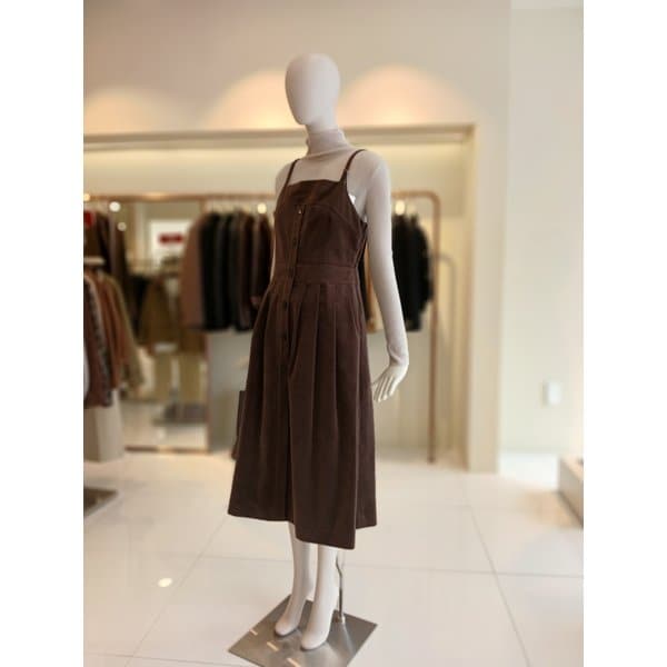 [여주점] 씨씨콜렉트 코듀로이슬리브리스원피스E254mse132