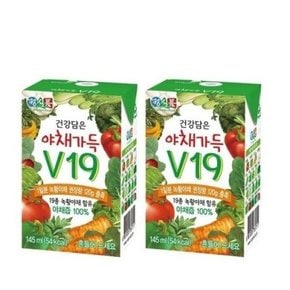 베지밀 야채주스 야채가득v19 145ml 48팩