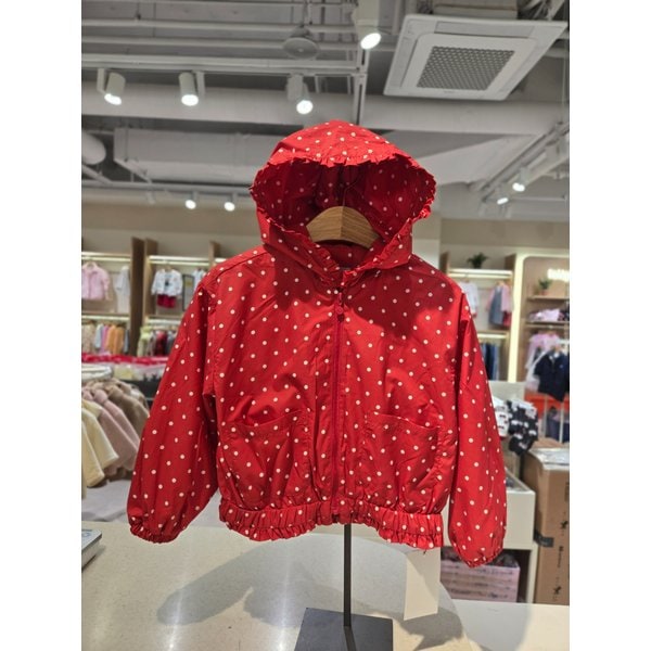 [파주점] (RD) 도트 프릴  바람막이  8612911071