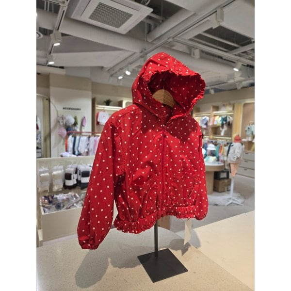 [파주점] (RD) 도트 프릴  바람막이  8612911071