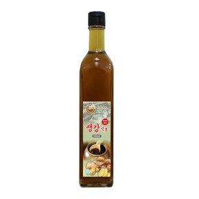 생강식초 500ml 흑초 천연발효식초 발효식초 천연식초