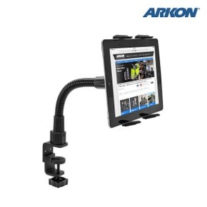 TAB086-12 아콘 ARKON 슬림그립 다목적 태블릿 거치대 - 12 구스넥 클램프 고정식 (30cm)