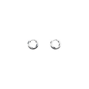 Standard Daily Hoop Earrings (Sterling Silver)