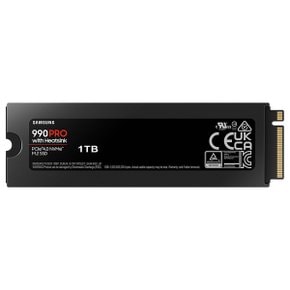 삼성전자 공식 990 PRO 히트싱크 M.2 NVMe SSD (1TB)