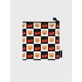 CHECKER BOARD CHERRY COVY-BLACK(파우치)