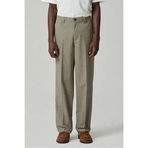 summer cotton straight pants _CWPAM24372KHX