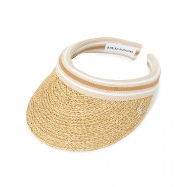 헬렌카민스키 [부산점] 마리나 여성 바이저 HAT50318 NATURAL NOUGAT STRIPE