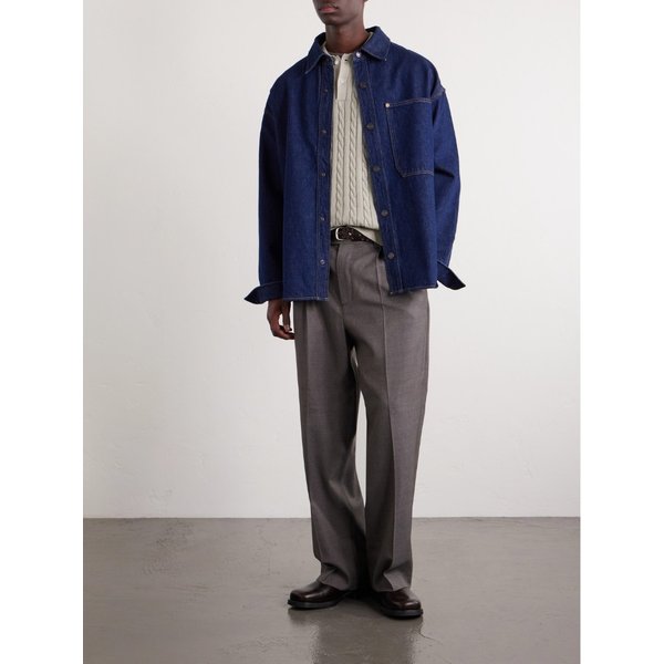 빔스 케이블 니트 코튼 폴로 셔츠 46376663162982585