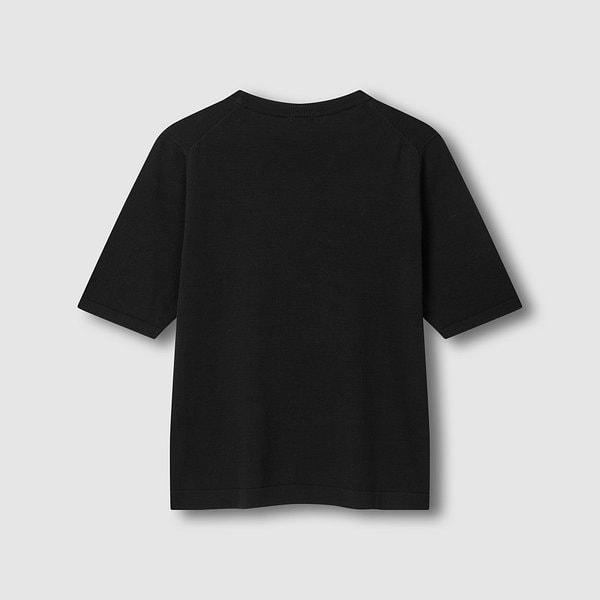 여 강연 반팔 니트 J116202727099