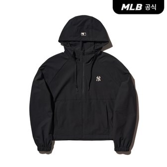 MLB [코리아공식] 여성 베이직 바람막이 NY (Black)