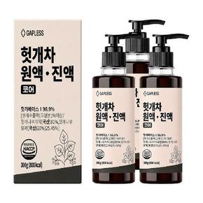 헛개차 원액 진액 코어 300g, 3개