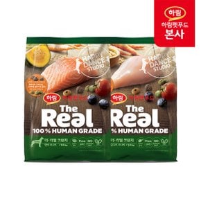 더리얼 크런치 시니어 3.2kg(연어+닭고기)