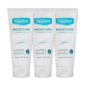 바세린 모이스처 클렌징 폼 그린티 아미노산 150ml 3개 폼클랜저