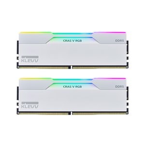 에센코어 [서린공식] ESSENCORE KLEVV DDR5-6000 CL30 CRAS V RGB 화이트 패키지 서린 (32GB(16Gx2))