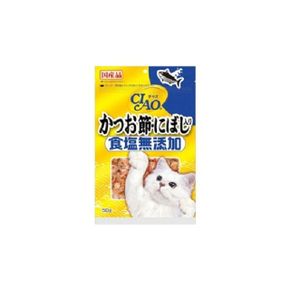 고양이 츄르 챠오 식염무첨가 가다랑어포 멸치50g (WBD37D4)