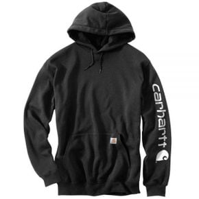 칼하트 SIGNATURE SLEEVE LOGO SWTSH HDD (K288-BLK) (시그니처 슬리브 로고 후디) 334