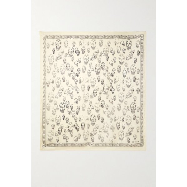 프린트 실크 스카프 46376663163019612