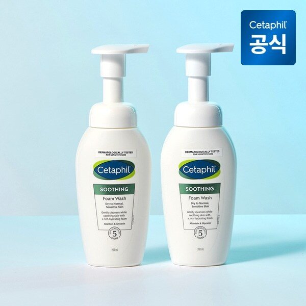 약산성 수딩 버블 폼클렌징 200ml 2개
