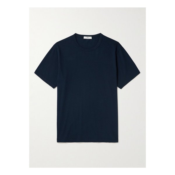 코튼 저지 티셔츠 블루 1647597319800203