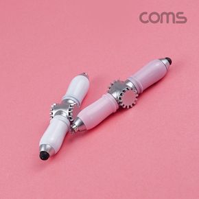 Coms 4 in 1피젯스피너 볼펜 터치펜 램프라이트