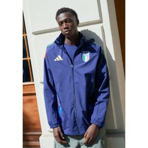 4643191 Adidas ITALY FIGC ALLWEATHER JACKET - Training jacket night sky