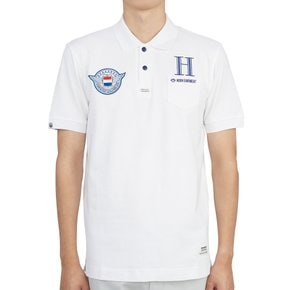 골프웨어 남성 반팔티셔츠 HCM 2A AP84 WHITE