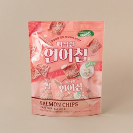 선명농수산 티각태각 빠삭한 연어칩 타르타르 30g X 6입번들