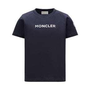 몽클레어 키즈 로고 반팔 티셔츠 (관부가세 배송비 포함) MONCLER  8C00019